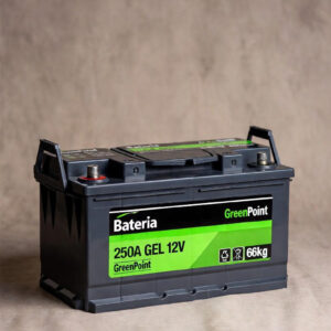 Bateria 250A 12V Gel GreenPoint 66kg