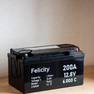 Bateria Litio 200A 12,8V Felicity 2.56kw 6.000 C