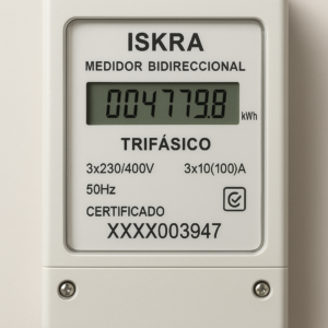 Medidor bidireccional ISKRA Trifasico - Certificado