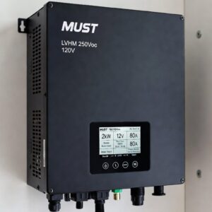 inversor 2kW 12V 80A LVHM 250Voc 120V MUST